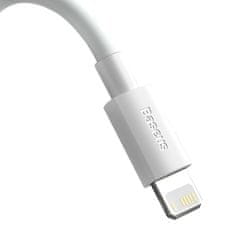 PRO 2x kabel USB Iphone Lightning za hitro polnjenje Power Delivery 1,5 m bele barve