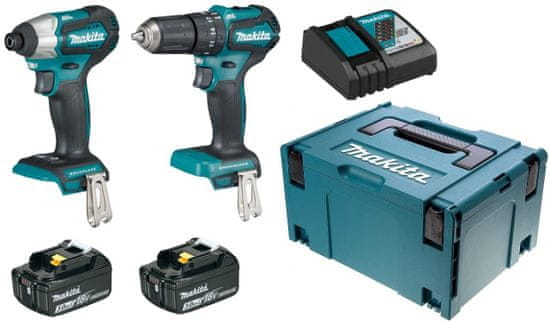 Makita DLX2221JX2 LXT set akumulatorskega orodja