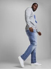 Jack&Jones Plus Moške kavbojke Slim Fit JJIGLENN JJORIGINAL 12188524 Blue Denim (Velikost 54/32)