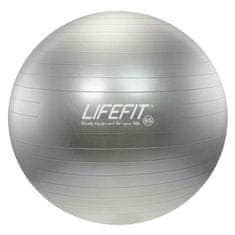 LIFEFIT Lifefit Overball gimnastična žoga, 25 cm, srebrna