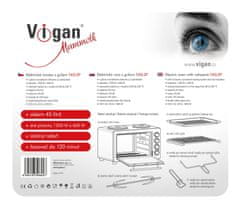 Vigan T45L2P Električna pečica