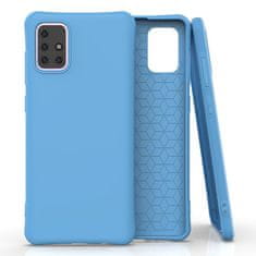 slomart mehka barvna torbica fleksibilna gelska torbica za samsung galaxy m31s blue