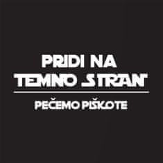 Predpasnik s potiskom Pridi na temno stran