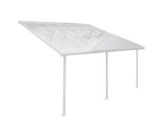 Palram NADSTREŠEK ZA TERASO FERIA PATIO COVER, 4x4,25, bela/transparent