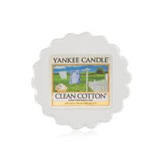 Yankee Candle Dišeči vosek za aromatsko žarnico Clean Cotton 22 g