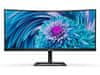 Philips 346E2CUAE monitor 86,36 cm (34), UW-QHD, VA, 100 Hz, ukrivljen