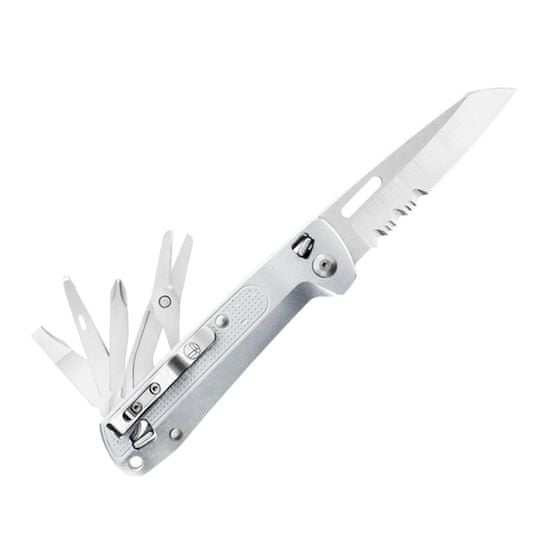 LEATHERMAN Free K4 nož, srebrn