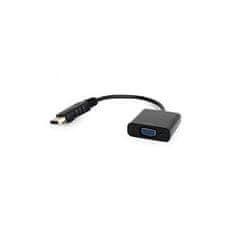 CABLEXPERT Adapter DisplayPort na VGA, črn, blister