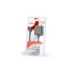 CABLEXPERT Adapter Mini DisplayPort na VGA, črn, blister