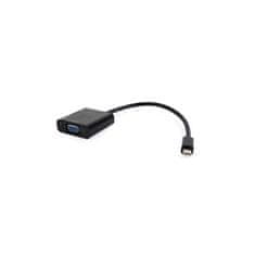 CABLEXPERT Adapter Mini DisplayPort na VGA, črn, blister