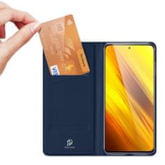 Dux Ducis Skin Pro knjižni usnjeni ovitek za Xiaomi Poco M3 / Redmi 9T, modro