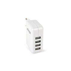 Energenie Polnilec 4xUSB 3.1A bel