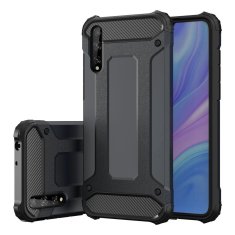 slomart hybrid armor case tough rugged cover za huawei p smart s / y8p črn