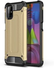 HURTEL HIBRIDNI OKLEPNI HIBRIDNI OVITEK HYBRID ARMOR ZA SAMSUNG GALAXY M51 ZLAT