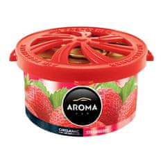 AROMA CAR osvežilec ORGANSKI 40g JAGODA