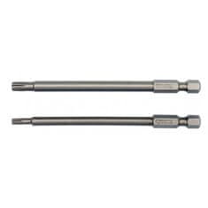 YATO  1/4" set nastavkov 2 kos TORX L=100 mm T15, T27