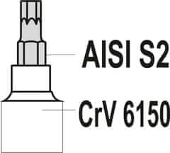 YATO  Torx nastavki varnost komplet 12 kosov (CrV 6150)