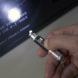 True Utility mini LED laser, rdeč 