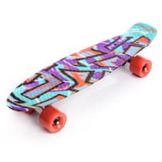 MTR Pennyboard deska 56 cm AL truck, GRAFITTY S-119