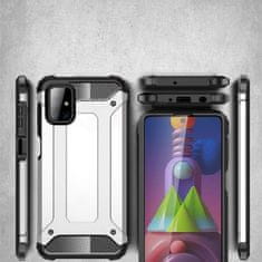 MG Hybrid Armor plastika ovitek za Samsung Galaxy M51, črna