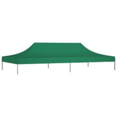 Vidaxl Streha za vrtni šotor 6x3 m zelena 270 g/m2