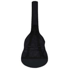 Vidaxl Klasična kitara za začetnike s torbo črna 4/4 39"