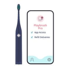 Playbrush Smart One električna zobna ščetka, temno modra