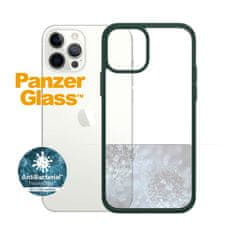 PanzerGlass ClearCase AntiBacterial zaščitni ovitek za Apple iPhone 12/12 Pro, zelen