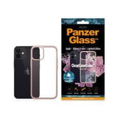 PanzerGlass ClearCase AntiBacterial zaščitni ovitek za Apple iPhone 12 mini, roza – Rose Gold