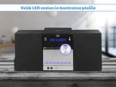 Trevi HCX 10D8 glasbeni Hi-Fi sistem, DAB/DAB+, Bluetooth