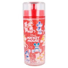 Stor Plastična steklenička z dvojno školjko in bleščicami MICKEY MOUSE, 370ml, 60121