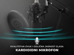 Genesis Radium 300 XLR namizni mikrofon - odprta embalaža