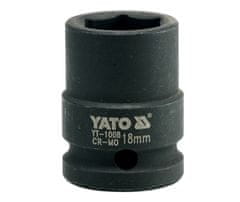 YATO  1/2" nastavek za udarce šesterokotni 18 mm CrMo