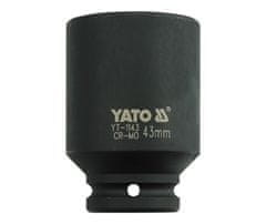 YATO  3/4" udarni adapter šesterokotno globoko 43 mm CrMo