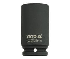 YATO  3/4" udarni adapter šesterokotno globoko 32 mm CrMo