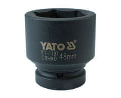 YATO  Podaljšek 1" udarni šesterokotni 48 mm CrMo