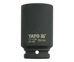 YATO  3/4" udarni adapter šesterokotno globoko 36 mm CrMo