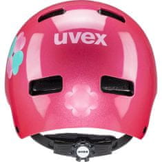 Uvex Kid 3 čelada, otroška, Pink Flower, 51-55