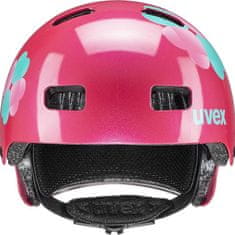 Uvex Kid 3 čelada, otroška, Pink Flower, 51-55 - odprta embalaža