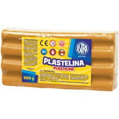 Astra Plastelin 500g oranžna, 303117005