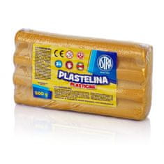 Astra Plastelin 500g kovinsko zlati, 303117014