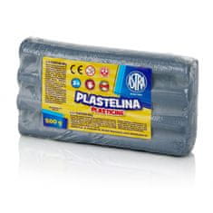 Astra Plastelin 500g srebrna kovinska, 303117015