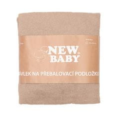 NEW BABY Prevleka za previjanje 50x70 bež