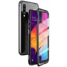 MG Magnetic Full Body Glass magnetno ovitek na Samsung Galaxy A32 LTE/4G, črna