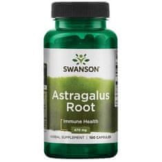Swanson Astragalus Root (Kozinec), 470 mg 100 kapsul
