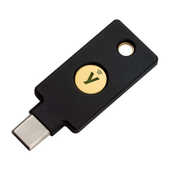 Yubico YubiKey 5C NFC varnostni ključ, USB-C, črn