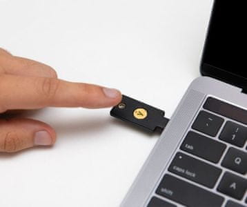 Yubico YubiKey 5C NFC, USB-C, črn