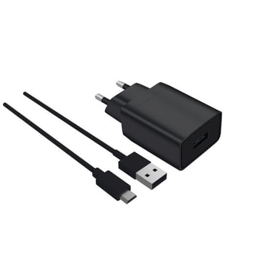 Contact univerzalni USB polnilec za avto + USB C kabel