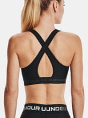 Under Armour Nedrček Crossback Mid Bra-BLK XS