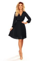 Numoco Ženska mini obleka Isabelle črna XS